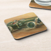 Racecar von Ethan Harper Untersetzer (Linke Seite)