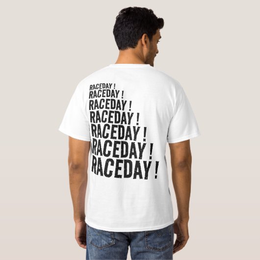 RACEDAY ! T-Shirt (Schwarz voll)
