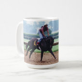 Racehorse Kaffeetasse (Vorderseite Links)