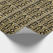 Racehorse, Reitsportler Geschenkpapier (Ecke)