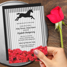 Racehorse und Rose Derby Bridal