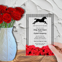 Racehorse und Rote Rosen Derby Brautparty