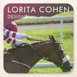 Racehorse Untersetzer Gift Jockey Kentucky Derby