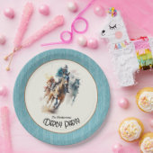 Racehorses Derby Party Pappteller (Party)