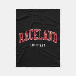 Raceland Louisiana Uni University Style Fleecedecke
