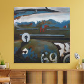 Racer #69 leinwanddruck (Insitu (Wohnzimmer))