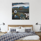 Racer #69 leinwanddruck (Insitu (Schlafzimmer))