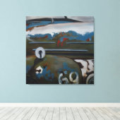 Racer #69 leinwanddruck (Insitu (Holzboden))