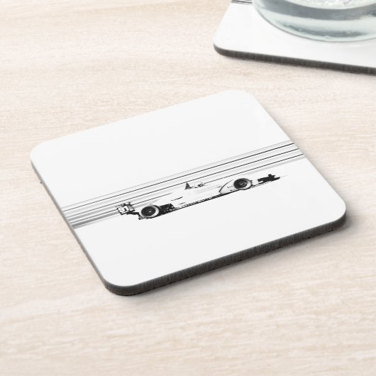 Racer 91 untersetzer (Linke Seite)