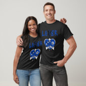 Racer Blue 5S T-Shirt zum Loser Lover Heart 5 Rac (Unisex)
