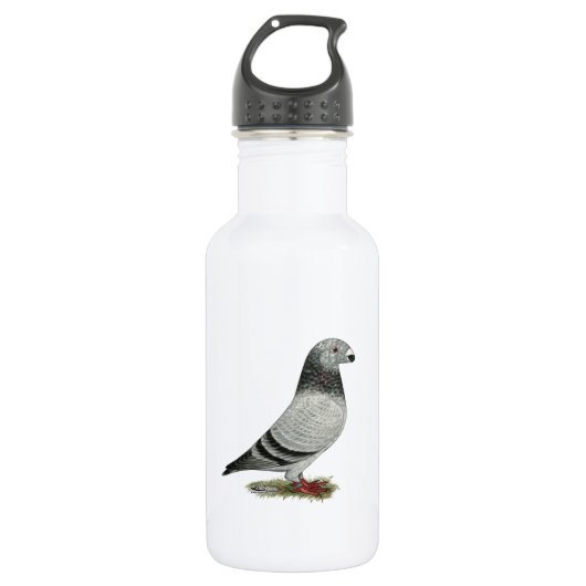 Racer Grizzle anzeigen Trinkflasche (Vorderseite)