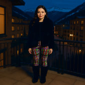 Racer Karierte Leggings