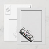 Racer Postkarte (Vorne/Hinten)