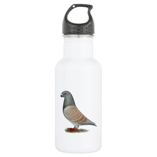 Racer Recessive Opal anzeigen Trinkflasche (Vorderseite)