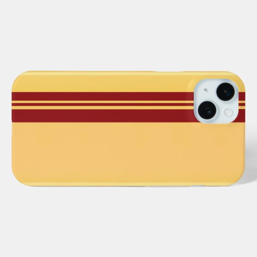 Racer Red auf Gold iPhone 6/6, Tough Case-Mate iPhone Hülle (Rückseite (Horizontal))