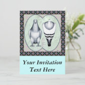 Racer Standard anzeigen Einladung (Stehend Vorderseite)