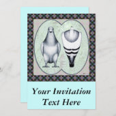 Racer Standard anzeigen Einladung (Vorne/Hinten)