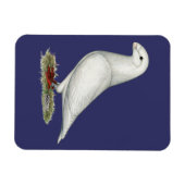 Racer White anzeigen Magnet (Horizontal)
