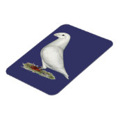 Racer White anzeigen Magnet (Linke Seite)
