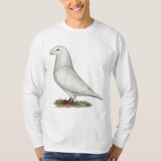 Racer White anzeigen T-Shirt (Vorderseite)