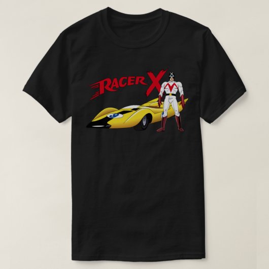 Racer X Tribute to Original 60er Speed Racer Carto T-Shirt (Design vorne)