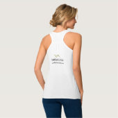 Racerback-Tanktop für Damen Tank Top (Rückseite Vollansicht)