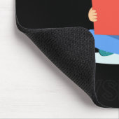 Racerback zum Weltdyslexitis-Bewusstseinstag Mousepad (Ecke)