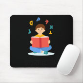Racerback zum Weltdyslexitis-Bewusstseinstag Mousepad (Mit Mouse)