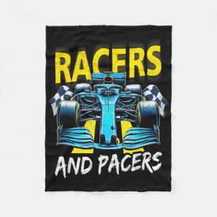 Racers And Pacers Rennwagen Die Kunst Des Rennens Fleecedecke