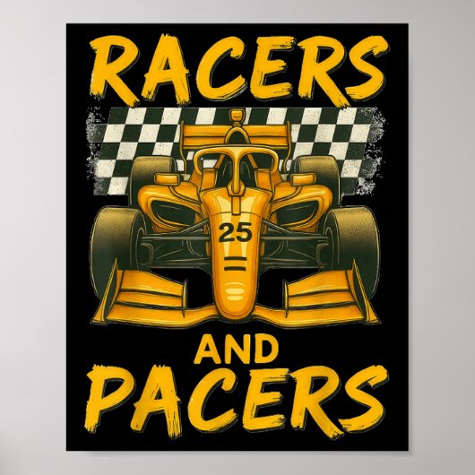 Racers und Pacers Poster (Vorne)