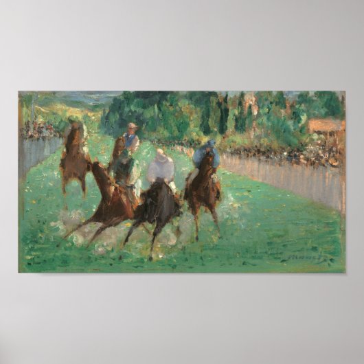 Races - Edouard Manet Fine Art Poster (Vorne)