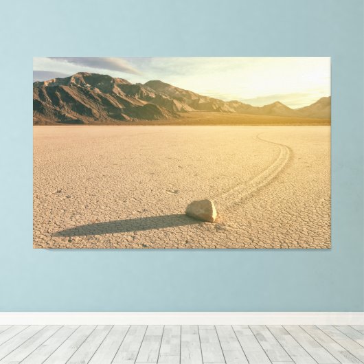 Racetrack Playa Leinwanddruck (Insitu (Holzboden))