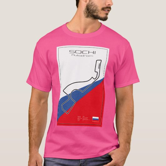Racetrack Sochi T-Shirt (Vorderseite)