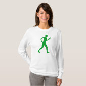 Racewalk - Grasgrün T-Shirt (Vorne ganz)