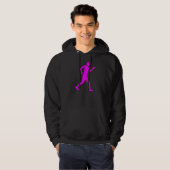 RaceWalking - Magenta Hoodie (Vorne ganz)