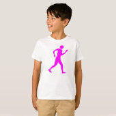 RaceWalking - Magenta T-Shirt (Vorne ganz)