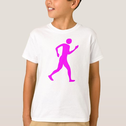 RaceWalking - Magenta T-Shirt (Vorderseite)