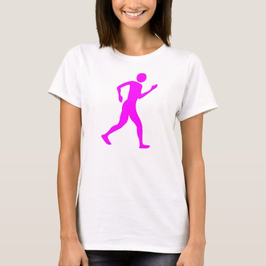 RaceWalking - Magenta T-Shirt (Vorderseite)