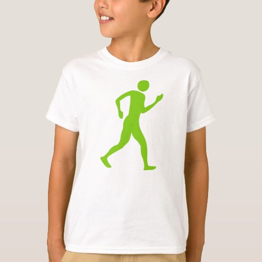RaceWalking - Martian Green T-Shirt (Vorderseite)