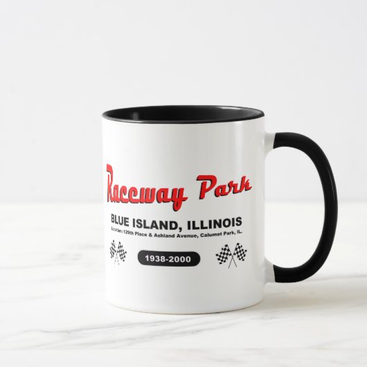Raceway Park, Blue Island / Calumet Park, Illinois Tasse (Rechts)