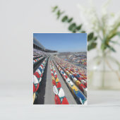 Raceway-Sitze Postkarte (Stehend Vorderseite)