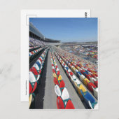 Raceway-Sitze Postkarte (Vorne/Hinten)
