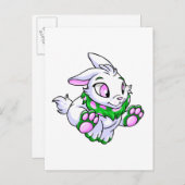 Racgreen Cybunny Postkarte (Vorne/Hinten)