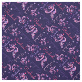 Rachael Letter R-Monogramm-Blume Stoff (Muster)