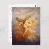 Rache, Botschaft der Mars Postkarte (Vorne/Hinten)