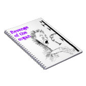 Rache des Organnotizbuches Notizblock (Rechte Seite)