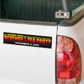 Rache des Tee-Party Autoaufkleber (Auf Lkw)