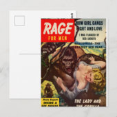 Rache für Männer 1 Postkarte (Vorne/Hinten)