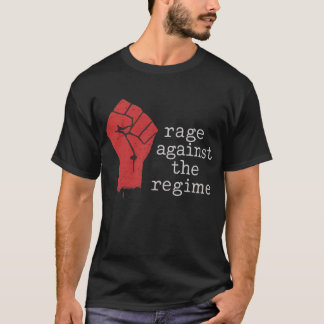Rache gegen den Regimewettbewerb T-Shirt