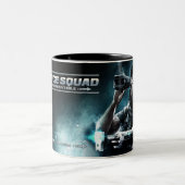 Rache-Gruppe-Tasse Zweifarbige Tasse (Mittel)